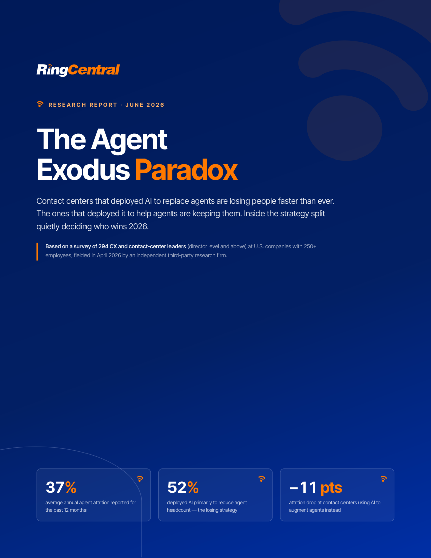 RingCentral state of industry cover